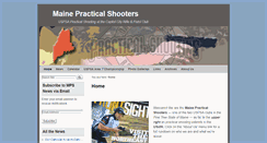 Desktop Screenshot of mainepracticalshooters.com